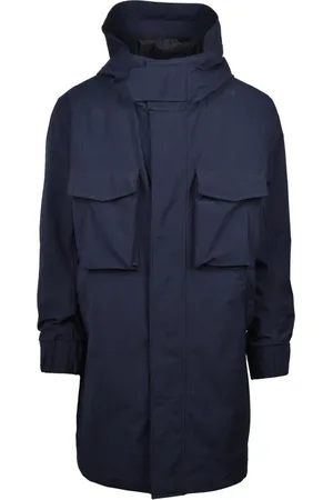 Dondup Płaszcze, Mężczyzna, Niebieski, XL, Parka
