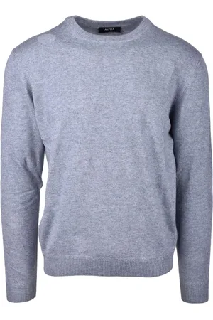 ALPHA STUDIO Swetry, Mężczyzna, Niebieski, M, Nylon, Maglia