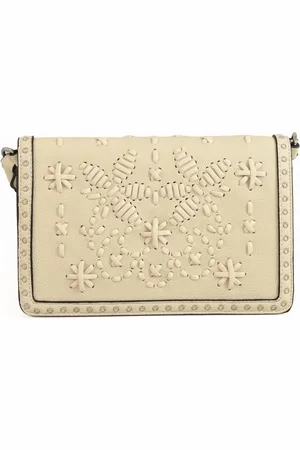 ERMANNO SCERVINO Torebki, Kobieta, Biały, ONE SIZE, Mini Flap Promise Crossbody Torba