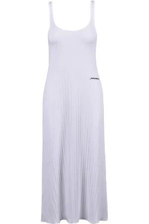 hinnominate Sukienki, Kobieta, Biały, M, Elegancka Sukienka Damska