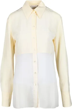 Sportmax Bluzki, Kobieta, Beżowy, L, Koszula