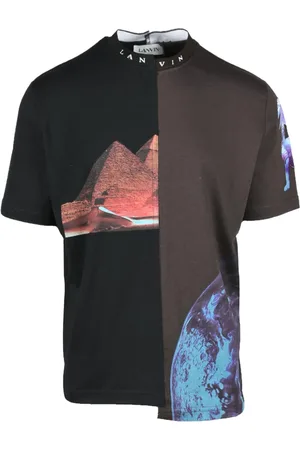 Lanvin Koszulki, Mężczyzna, Wielobarwność, S, Tshirt