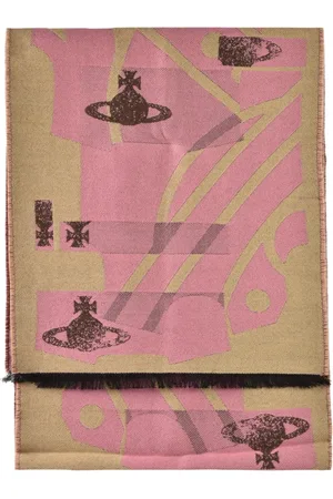Vivienne Westwood Akcesoria, Kobieta, Wielobarwność, ONE SIZE, Wełna, Wełna Jedwabny Szalik