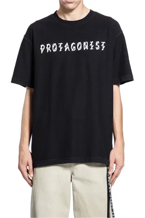 44 Label Group Koszulki, Mężczyzna, Czarny, M, Czarna Koszulka Antagonista Jersey