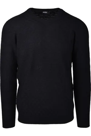 ALPHA STUDIO Swetry, Mężczyzna, Czarny, M, Nylon, Maglia