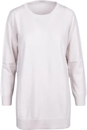 KANGRA CASHMERE Swetry, Kobieta, Beżowy, M, Kaszmir, Maglia