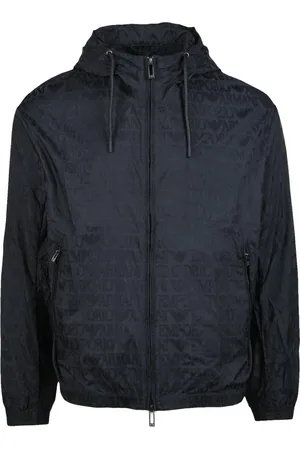 Emporio Armani Kurtki, Mężczyzna, Niebieski, L, Kurtka