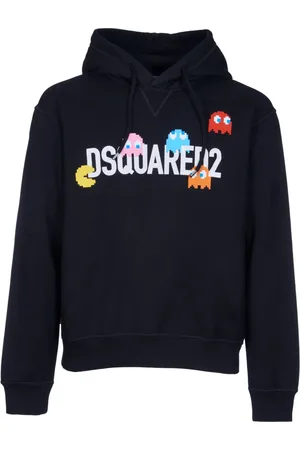 Dsquared2 Bluzy, Mężczyzna, Czarny, S, Czarne Swetry - Pinaforemetal