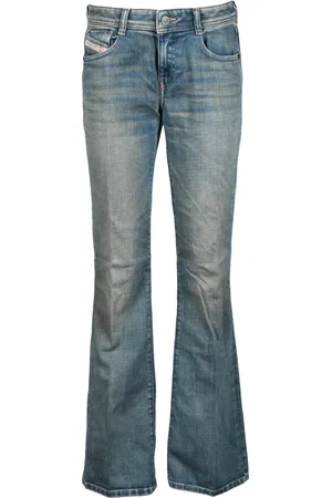Diesel Jeansy, Kobieta, Niebieski, W29, Jeansyy z mieszanki bawełny
