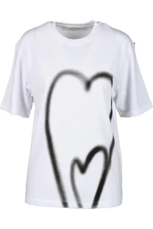 Sportmax Koszulki, Kobieta, Biały, S, Tshirt