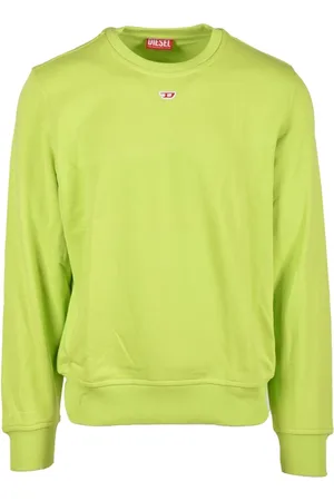 Diesel Bluzy, Mężczyzna, Zielony, M, Bawełniany Sweter