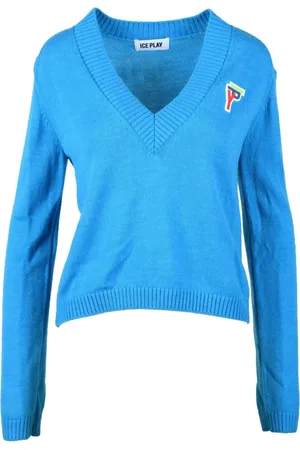 Ice Play Swetry, Kobieta, Niebieski, L, Maglia