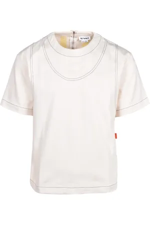 SUNNEI Koszulki, Mężczyzna, Beżowy, L, Tshirt