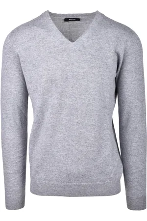ALPHA STUDIO Swetry, Mężczyzna, Szary, 3XL, Nylon, Maglia
