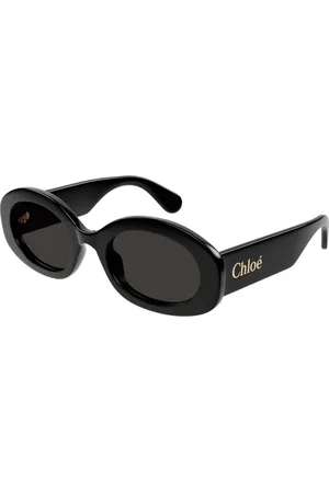 Chloé Akcesoria, Kobieta, Czarny, 53 MM, Stylowe okulary przeciwsłoneczne dla kobiet