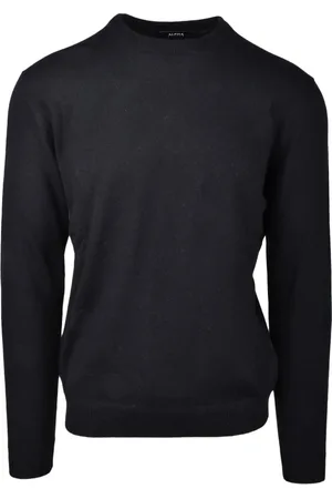 ALPHA STUDIO Swetry, Mężczyzna, Czarny, S, Nylon, Maglia