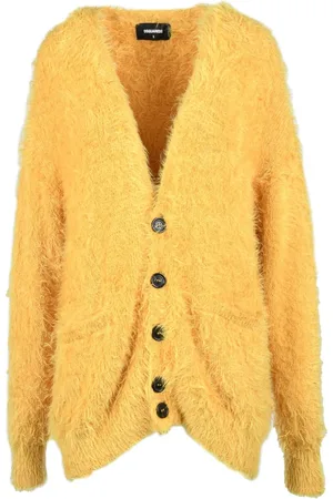 Dsquared2 Swetry, Kobieta, Żółty, S, Maglia