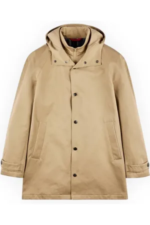 FAY Kurtki, Mężczyzna, Beżowy, S, Morning Parka Lekkie Kurtki