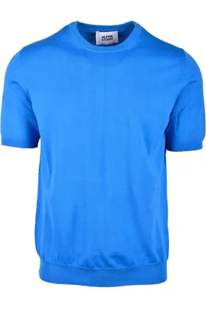 ALPHA STUDIO Swetry, Mężczyzna, Niebieski, L, Maglia