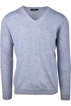 ALPHA STUDIO Swetry, Mężczyzna, Niebieski, XL, Nylon, Maglia