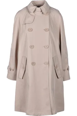 Emporio Armani Płaszcze, Kobieta, Beżowy, M, Trench
