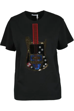 Chloé Koszulki, Kobieta, Czarny, S, Tshirt