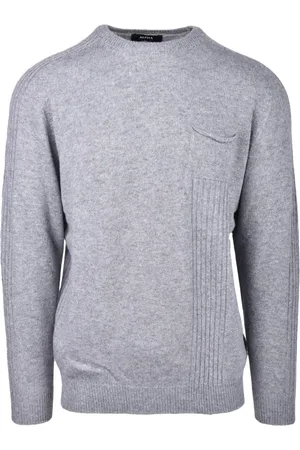 ALPHA STUDIO Swetry, Mężczyzna, Szary, L, Nylon, Maglia