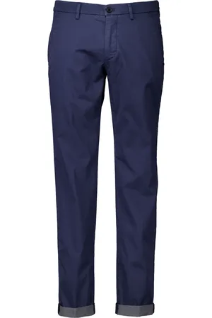 Masons Spodnie, Mężczyzna, Niebieski, S, Granatowe Spodnie Chino