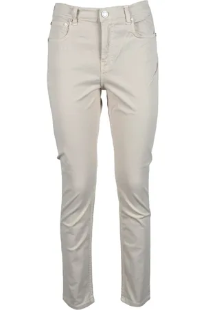 Trussardi Jeansy, Kobieta, Beżowy, W27, Jeansy z bawełny
