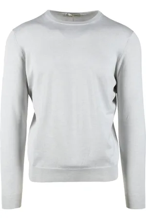 FILIPPO DE LAURENTIIS Swetry, Mężczyzna, Szary, 2XL, Kaszmir, Maglia