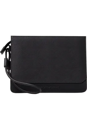 Emporio Armani Torebki, Mężczyzna, Czarny, ONE SIZE, Kompakt Beauty Case Torba na Rzeczy