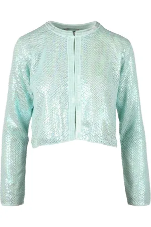 Twin-Set Swetry, Kobieta, Zielony, M, Aqua Sweter Damski