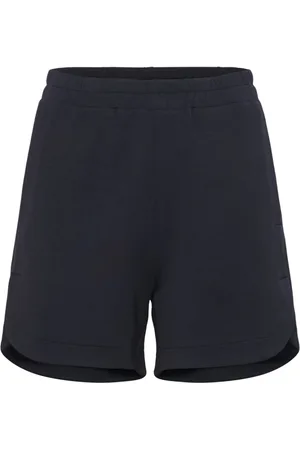 INWEAR Szorty, Kobieta, Czarny, XS, Czarne Elastyczne Spodenki z Wysokim Stanem Henniehiw Vincent