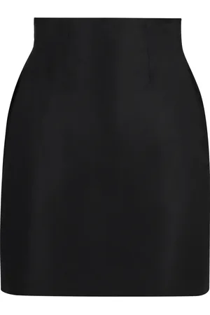 Nina Ricci Spódnice, Kobieta, Czarny, S, Spódnica z tafty Slim Fit