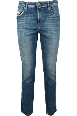 Diesel Jeansy, Kobieta, Niebieski, W27, Jeansy