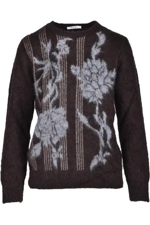 KANGRA CASHMERE Swetry, Kobieta, Wielobarwność, S, Sweter z Alpaki
