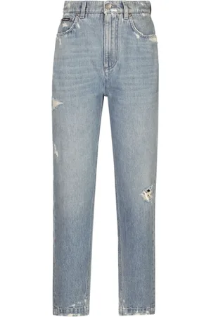 Dolce & Gabbana Jeansy, Kobieta, Niebieski, L, Denim, Niebieskie Jeansyy