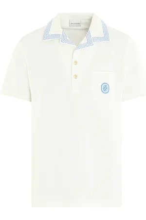 Drôle de Monsieur Koszulki, Mężczyzna, Biały, M, Koszulka Polo w Kratę
