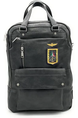 Aeronautica Militare Torebki, Mężczyzna, Zielony, ONE SIZE, Pilot Backpack na PC
