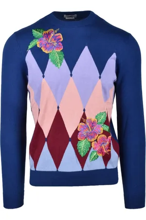 BALLANTYNE Swetry, Mężczyzna, Wielobarwność, XL, Kaszmir, Maglia
