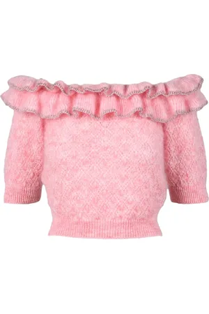 Alessandra Rich Swetry, Kobieta, Różowy, S, Maglia