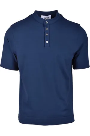 ALPHA STUDIO Koszulki, Mężczyzna, Niebieski, L, Polo Shirts