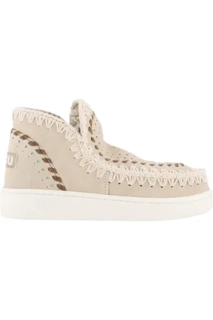 Mou Buty, Kobieta, Beżowy, 38 EU, Letni Sneaker Eskimo dla kobiet