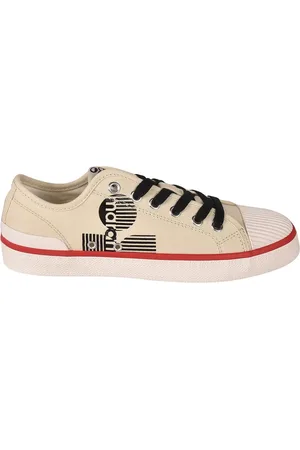 Isabel Marant Buty, Kobieta, Beżowy, 36 EU, Canvas Sneakers Ss 23