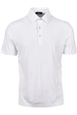 HERNO Koszulki, Mężczyzna, Biały, S, Polo