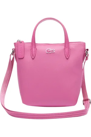 Lacoste Torebki, Kobieta, Różowy, ONE SIZE, Ikoniczna Mini Torba Shoppingowa w Malva