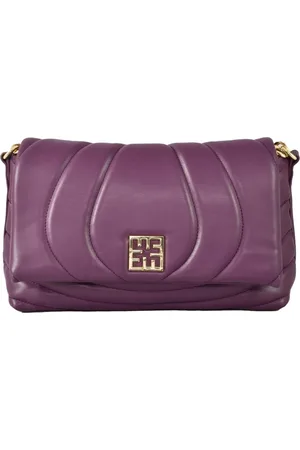 ERMANNO SCERVINO Torebki, Kobieta, Fioletowy, ONE SIZE, Skóra, Torba Firenze - Skóra Ekologiczna