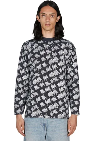 ERL Koszulki, Mężczyzna, Czarny, L, Long Sleeve Tops