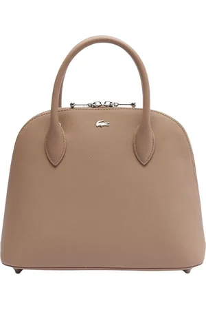 Lacoste Torebki, Kobieta, Beżowy, ONE SIZE, Skóra, Daily City Bugatti Crossbody Torba Taupe