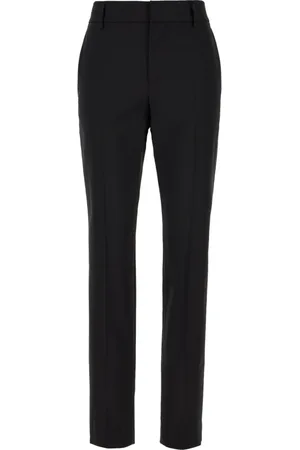 Brunello Cucinelli Spodnie, Kobieta, Czarny, L, Nylon, Stylowe spodnie